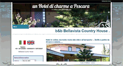 Desktop Screenshot of bellavistacountryhouse.it